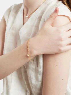 Discount - Petite Link Double Chain Bracelet Women Jewelry | Belts