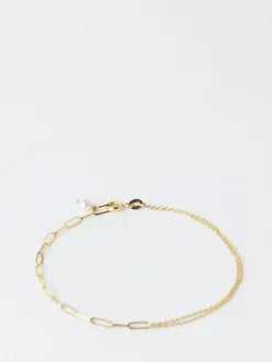 Discount - Petite Link Double Chain Bracelet Women Jewelry | Belts