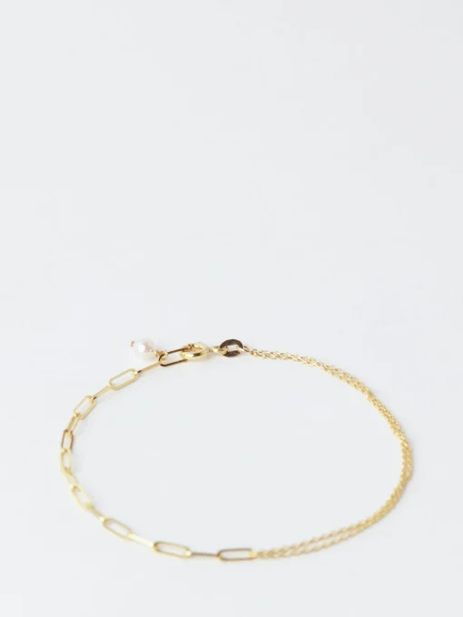 Discount - Petite Link Double Chain Bracelet Women Jewelry | Belts