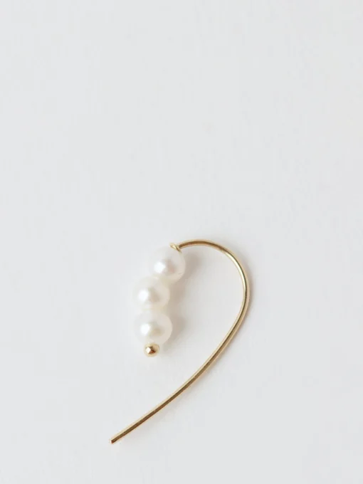 Fashion - Triple Baby Pearl Hook Earrings Women Jewelry | Belts