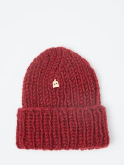 Clearance Puhuri in Red Lingonberry Women Hats | Hats