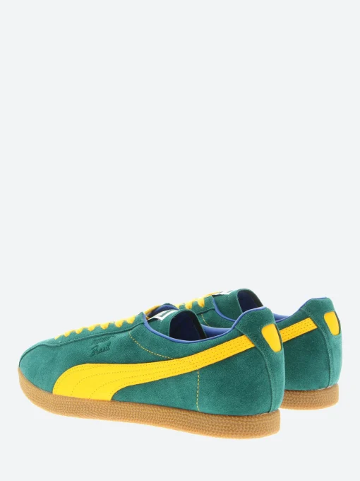 Hot - Brasil in Green and Yellow Sneakers
