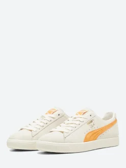 Best - Clyde OG in Ivory and Clementine Sneakers