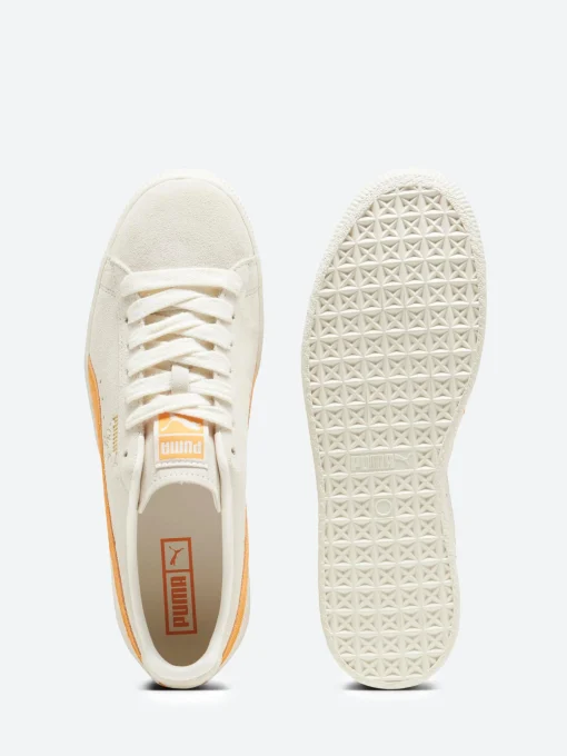 Best - Clyde OG in Ivory and Clementine Sneakers