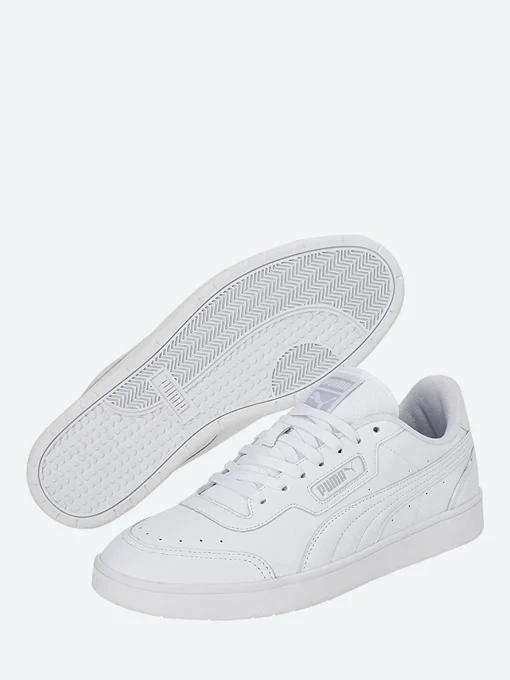 New - Court 70 in White and Grey Sneakers