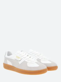 New - Palermo in White and Grey Sneakers