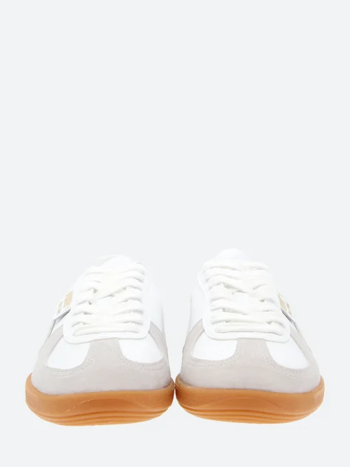 New - Palermo in White and Grey Sneakers