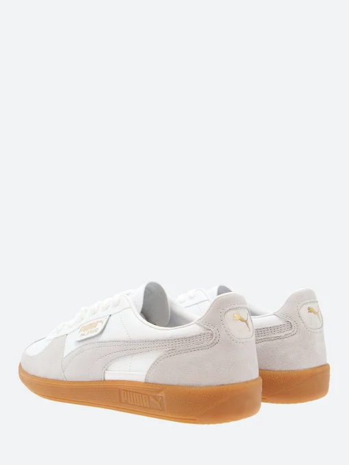 New - Palermo in White and Grey Sneakers