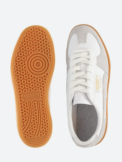 New - Palermo in White and Grey Sneakers