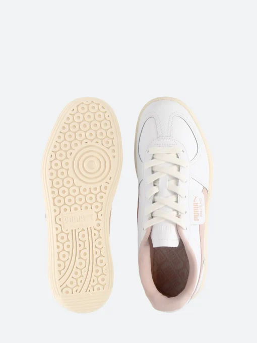 New - Palermo in White and Almond Women Sneakers