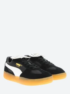 Hot - Palermo Moda Tongue in Black and White Women Sneakers