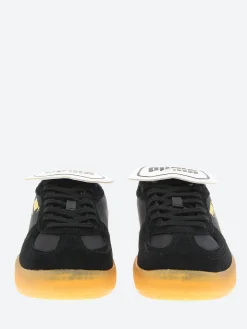 Hot - Palermo Moda Tongue in Black and White Women Sneakers