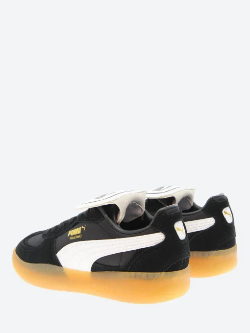 Hot - Palermo Moda Tongue in Black and White Women Sneakers