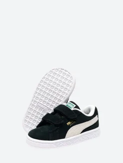 Discount - Suede Classic XXI V Inf in Black and White Children's