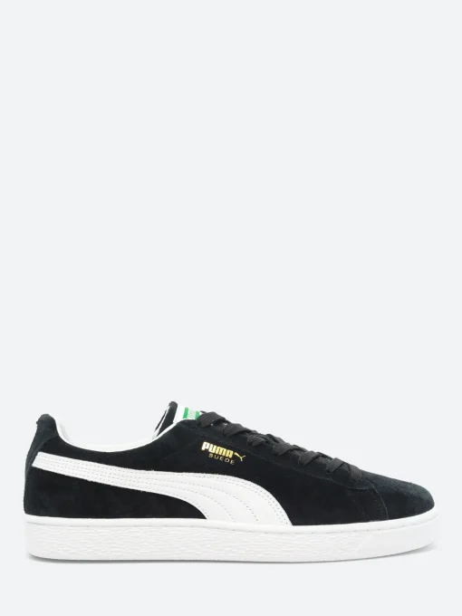 Fashion - Suede Classics XXI in Black and White Sneakers