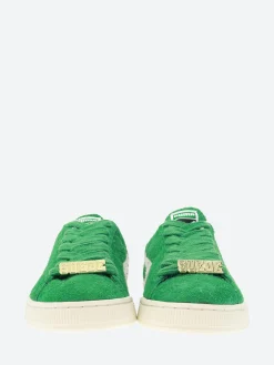 Online - Suede Fat Lace in Green and White Sneakers