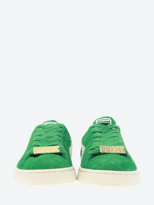 Online - Suede Fat Lace in Green and White Sneakers