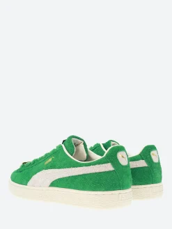 Online - Suede Fat Lace in Green and White Sneakers