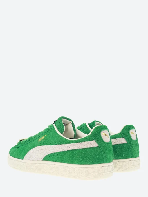 Online - Suede Fat Lace in Green and White Sneakers