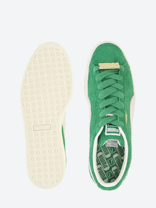 Online - Suede Fat Lace in Green and White Sneakers