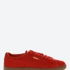 Hot - Suede VTG in Burnt Red and Gum Sneakers