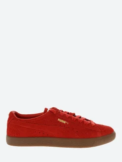Hot - Suede VTG in Burnt Red and Gum Sneakers