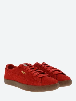 Hot - Suede VTG in Burnt Red and Gum Sneakers