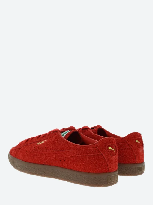 Hot - Suede VTG in Burnt Red and Gum Sneakers