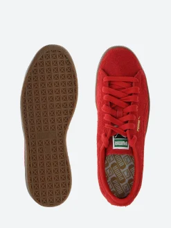 Hot - Suede VTG in Burnt Red and Gum Sneakers