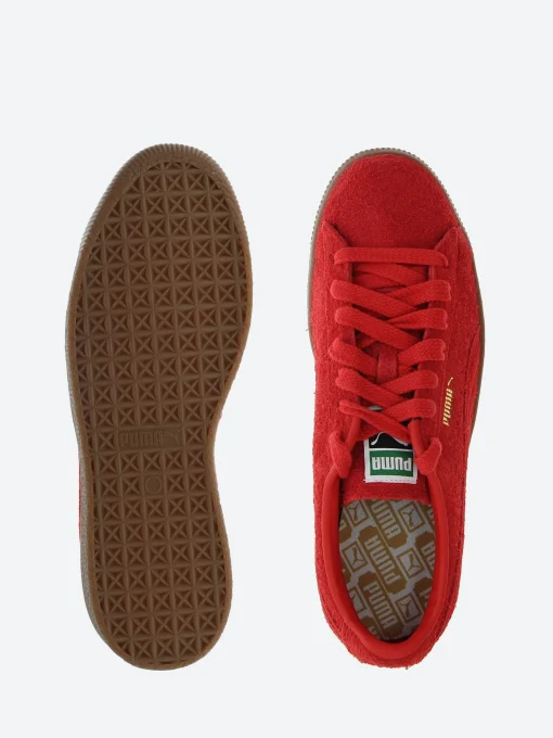 Hot - Suede VTG in Burnt Red and Gum Sneakers