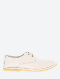 Outlet - Hand 11 Derby in Bianco Top Women Shoes