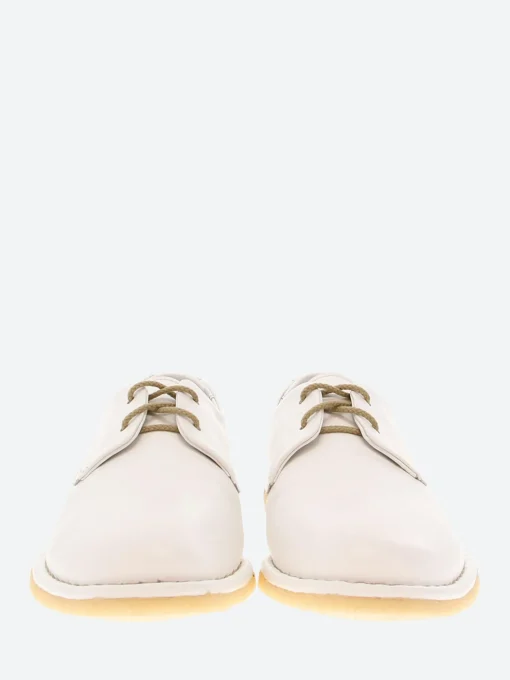 Outlet - Hand 11 Derby in Bianco Top Women Shoes