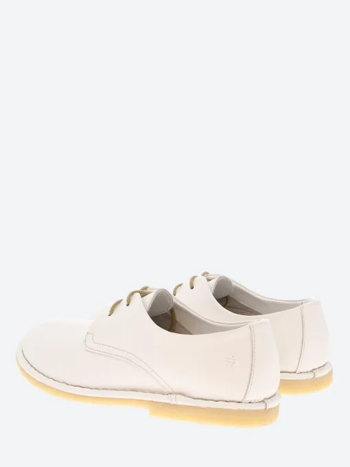 Outlet - Hand 11 Derby in Bianco Top Women Shoes