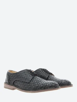 Hot - Vintage 11 Woven in Nero Topeka Shoes | Lace-Up Shoes