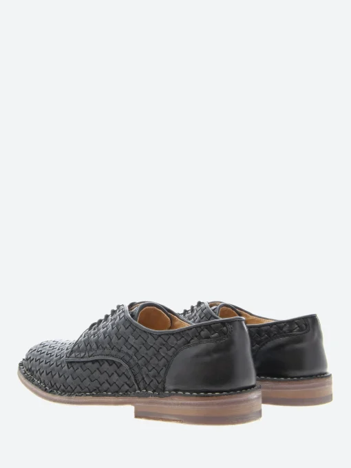 Hot - Vintage 11 Woven in Nero Topeka Shoes | Lace-Up Shoes
