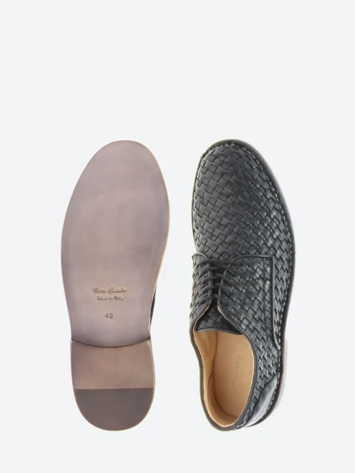 Hot - Vintage 11 Woven in Nero Topeka Shoes | Lace-Up Shoes