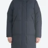 New - Ines Down Parka Jacket in True Navy Women Outerwear