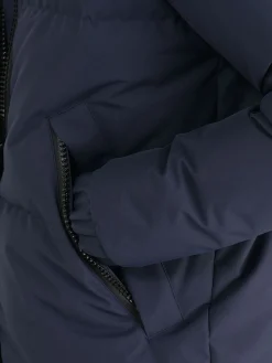 New - Ines Down Parka Jacket in True Navy Women Outerwear