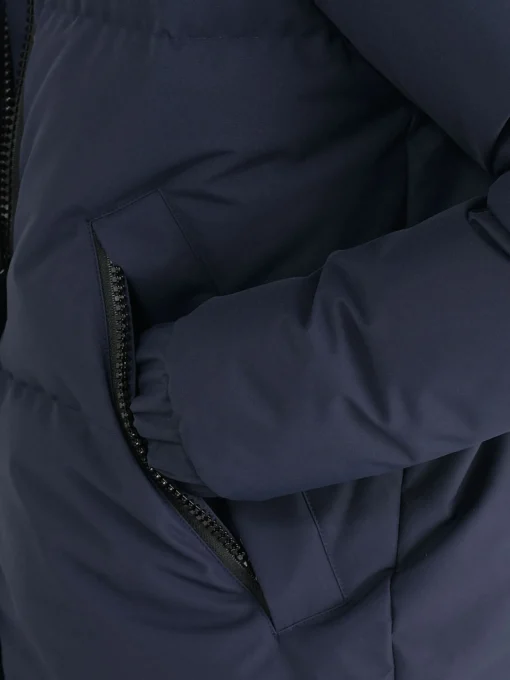 New - Ines Down Parka Jacket in True Navy Women Outerwear