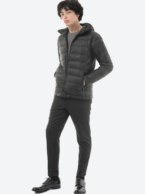 Discount - Lawrence Hooded Down Jacket in Outerwear