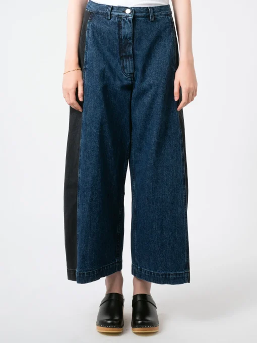 Online - Garra Pant in Dark Wash (Blue) Women Pants | Overalls & Jumpsuits
