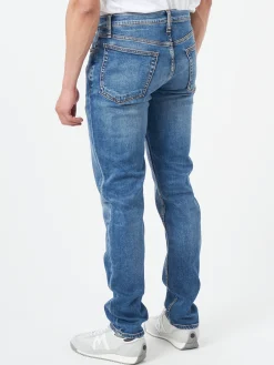 Online - Fit 2 Authentic Stretch in (Distressed Blue) Pants | Denim