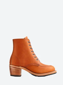 Hot Red Wing - Clara Heeled Boots in Oro Legacy Women Overalls & Jumpsuits | Heels