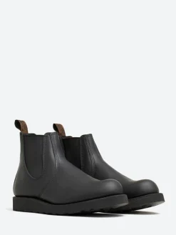 New Red Wing - Classic Chelsea in Black Harness Boots