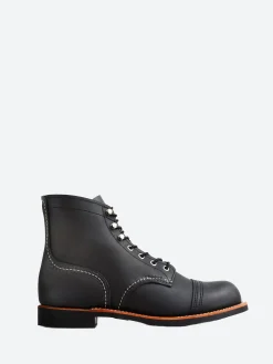 New Red Wing - Iron Ranger in Black Harness Boots