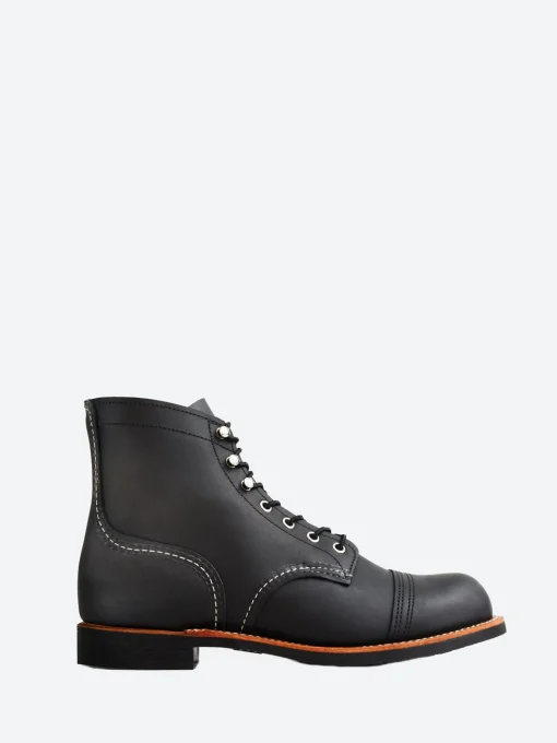 New Red Wing - Iron Ranger in Black Harness Boots