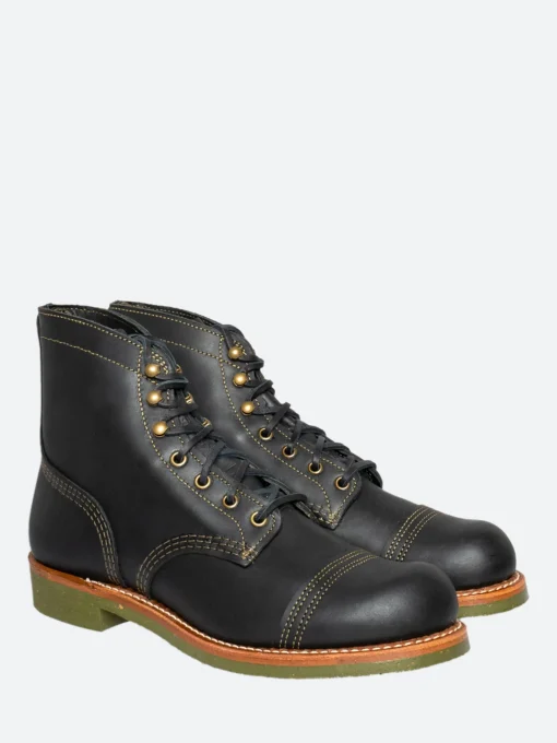 Best Red Wing - Iron Ranger in Black Harness Boots