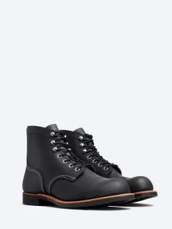New Red Wing - Iron Ranger in Black Harness Boots