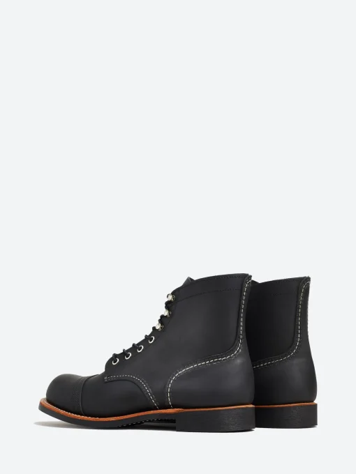 New Red Wing - Iron Ranger in Black Harness Boots