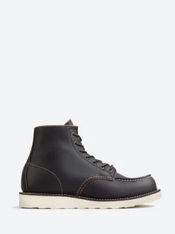 Online Red Wing - Men's 6" Classic Moc in Black Prairie Boots